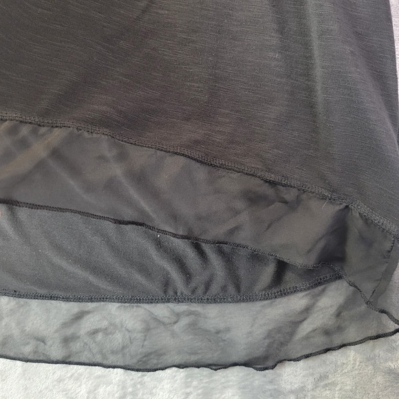 Live and Let Live Womens Sheer Overlay Blouse 3X Gray Embroidered Boho Tunic Top - Picture 2 of 9